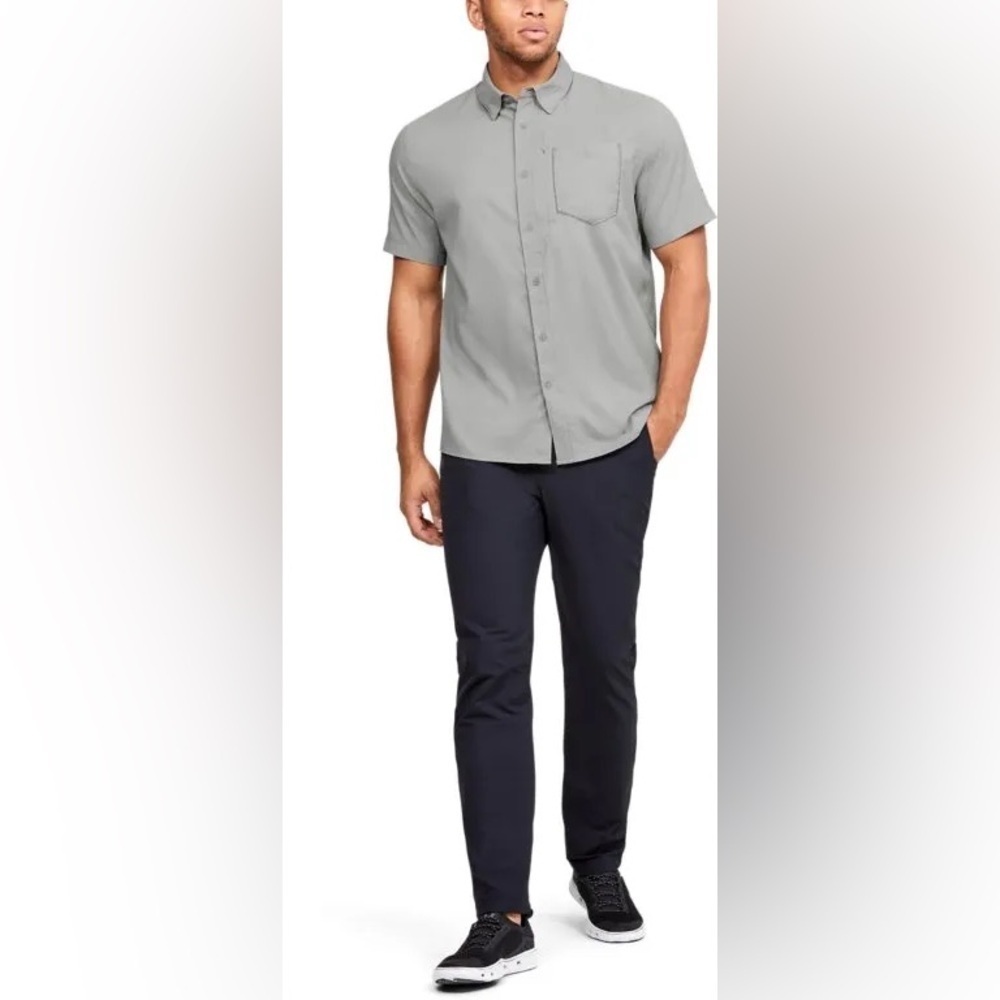 Under Armour Gray Mens High Tide Shirt Large